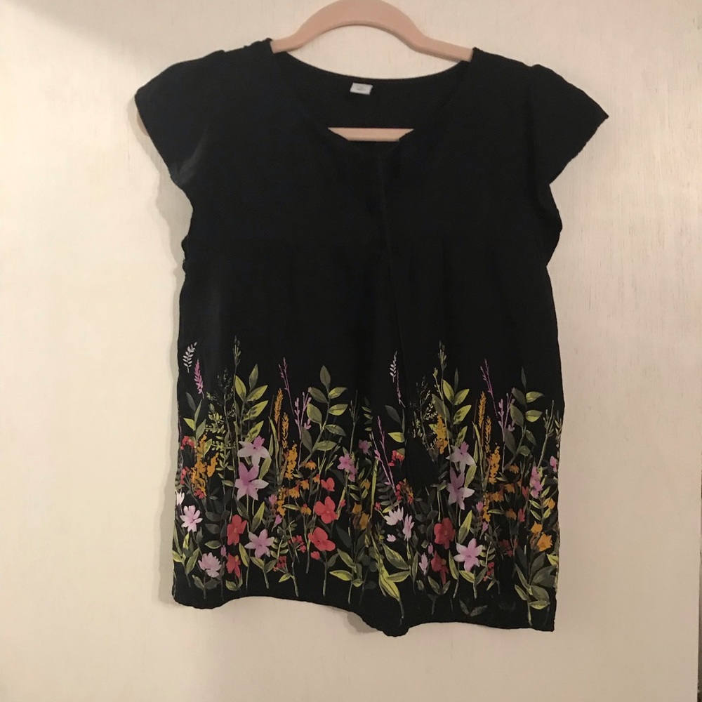Flower top from Old Navy